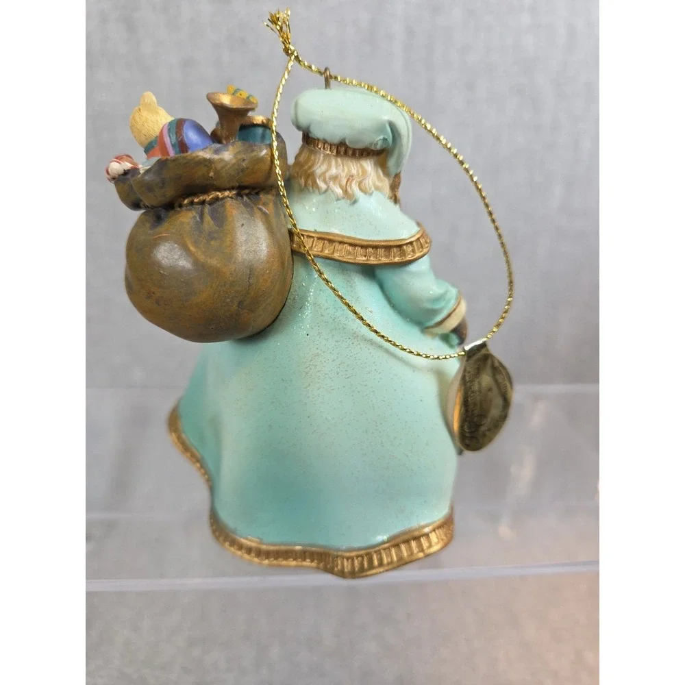 Thomas Kinkade Old‎ World Santa Heirloom Ashton Drake 2003 Woodland Christmas